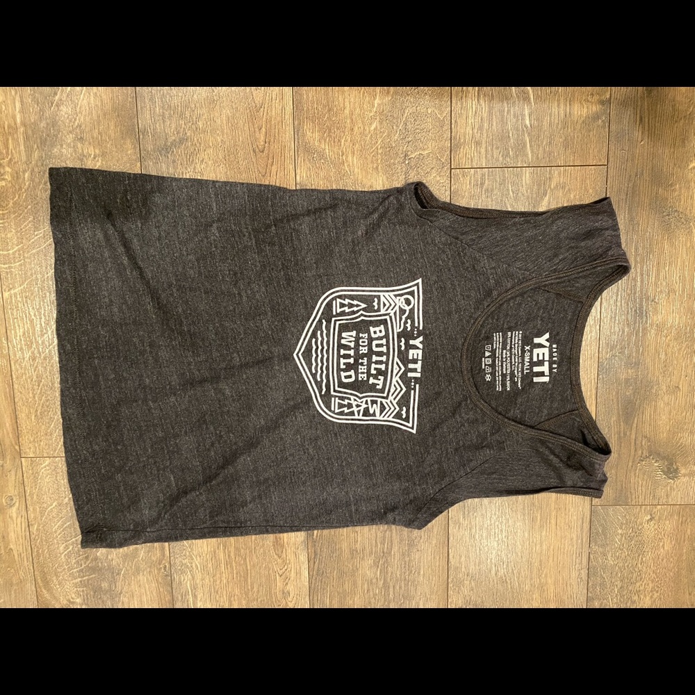 XS yeti muscle shirt. Never worn